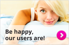 Be happy, our users are!