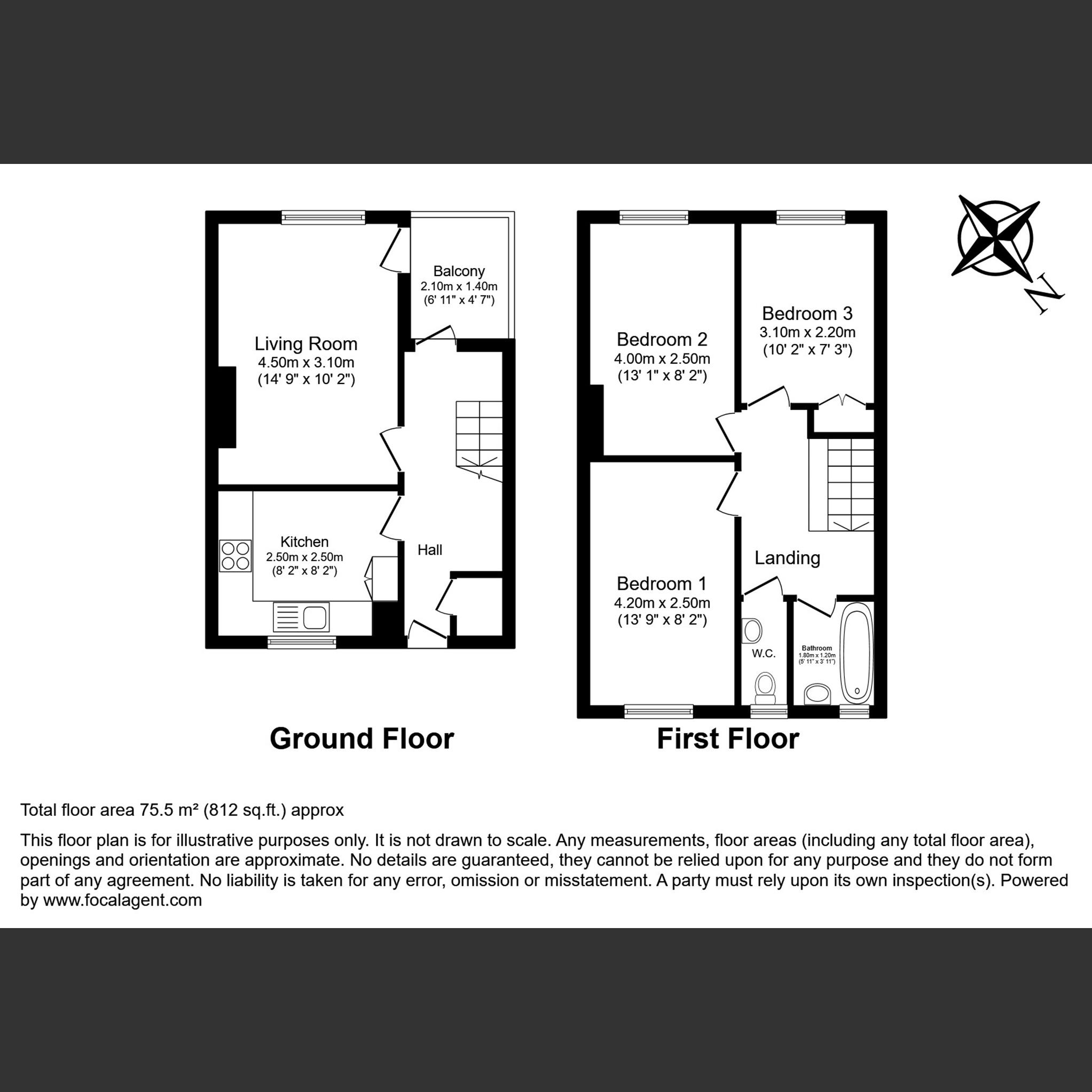 IATA 22518 3 bedroom for rent Lewisham Road, London