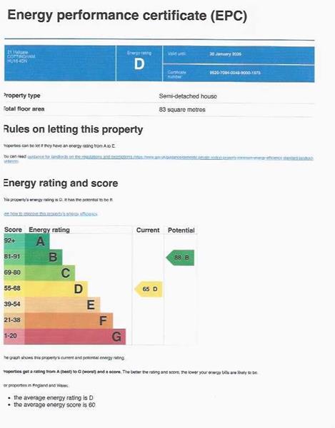 Energy Rating